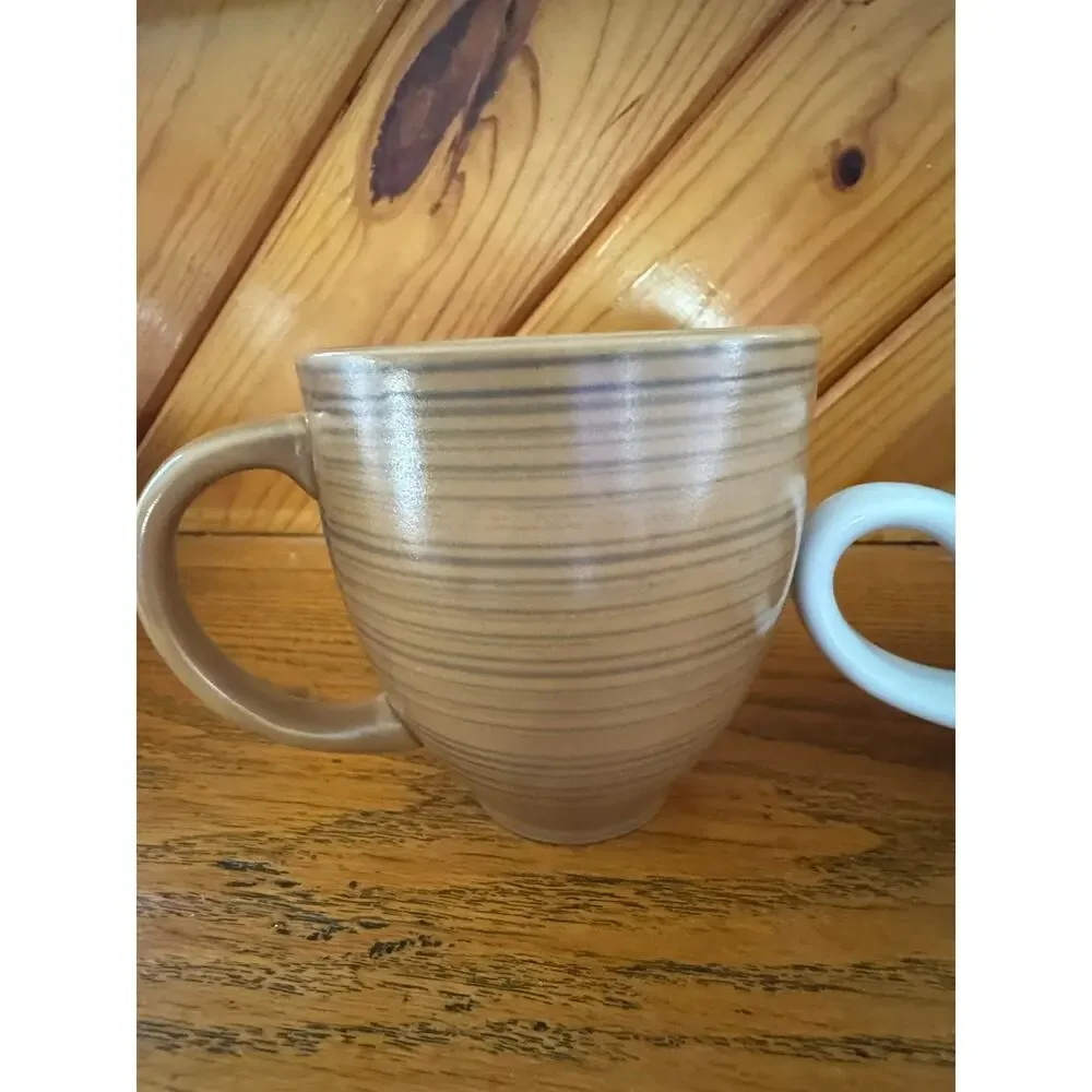 Lot of 4 Coffee Mugs Studio ICP Home Pier 1 Bodum Better Homes & Gardens